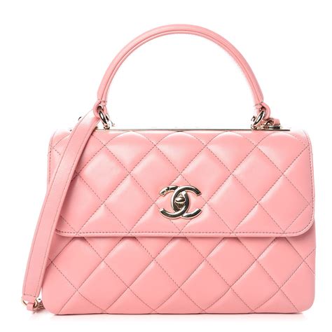 chanel bag in pink